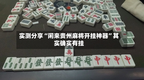 实测分享“闲来贵州麻将开挂神器”其实确实有挂