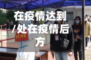 在疫情达到/处在疫情后方-第3张图片