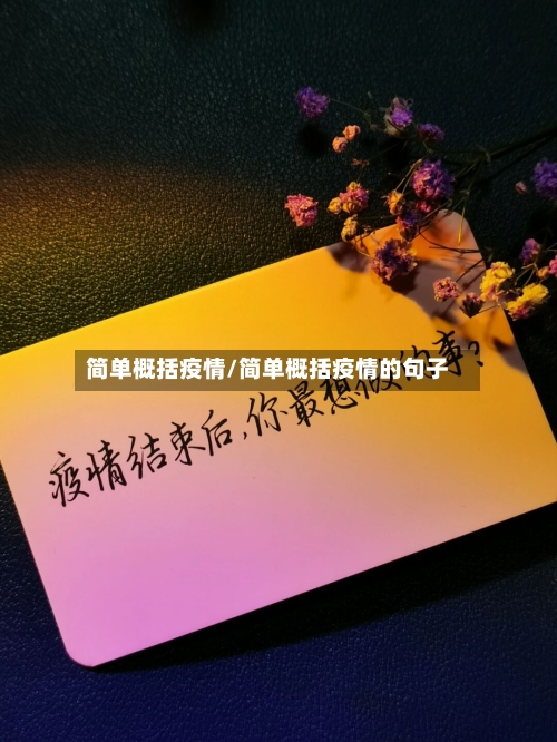 简单概括疫情/简单概括疫情的句子-第3张图片