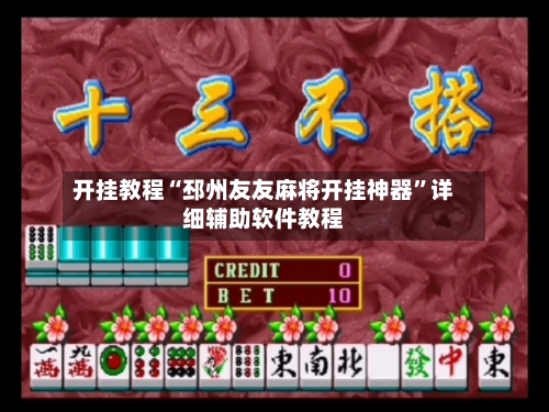 开挂教程“邳州友友麻将开挂神器	”详细辅助软件教程-第3张图片