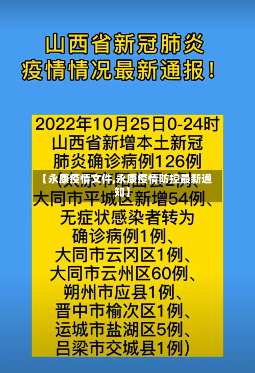 【永康疫情文件,永康疫情防控最新通知】-第2张图片