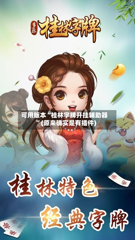 可用版本“桂林字牌开挂辅助器”(原来确实是有插件)-第3张图片