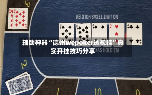 辅助神器“德州wepoker透视挂	”真实开挂技巧分享-第2张图片