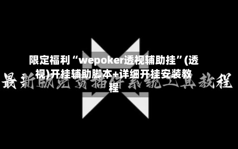限定福利“wepoker透视辅助挂”(透视)开挂辅助脚本+详细开挂安装教程-第1张图片