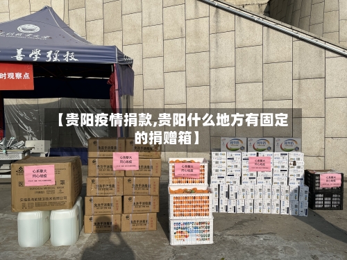 【贵阳疫情捐款,贵阳什么地方有固定的捐赠箱】-第3张图片