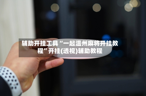 辅助开挂工具“一起温州麻将开挂教程	”开挂(透视)辅助教程-第3张图片