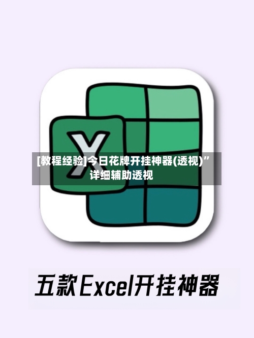 [教程经验]今日花牌开挂神器(透视)	”详细辅助透视-第2张图片