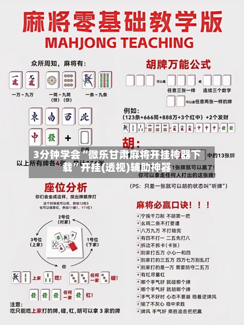 3分钟学会“微乐甘肃麻将开挂神器下载”开挂(透视)辅助神器-第1张图片