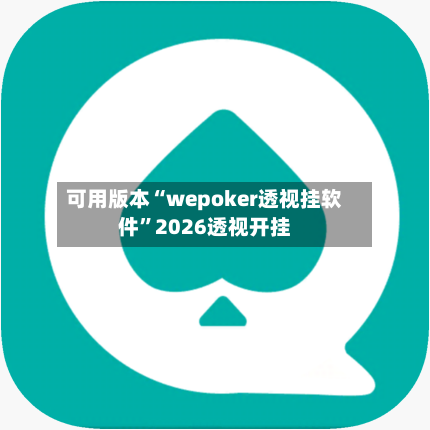 可用版本“wepoker透视挂软件”2026透视开挂-第3张图片