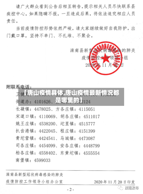 【唐山疫情具体,唐山疫情最新情况都是哪里的】-第2张图片