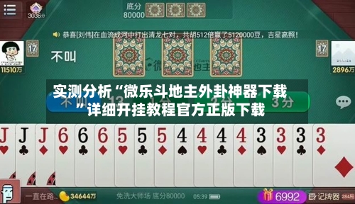 实测分析“微乐斗地主外卦神器下载	”详细开挂教程官方正版下载-第2张图片
