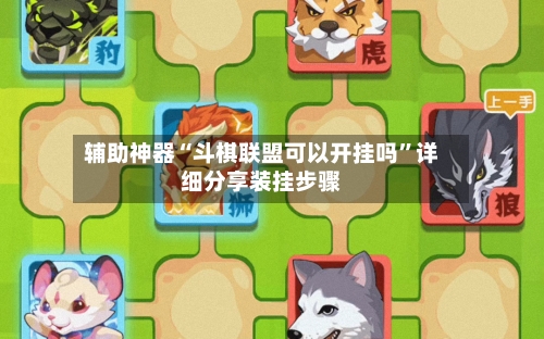 辅助神器“斗棋联盟可以开挂吗”详细分享装挂步骤