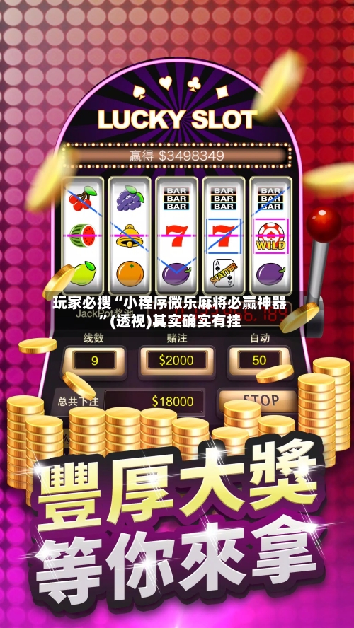 玩家必搜“小程序微乐麻将必赢神器	”(透视)其实确实有挂-第2张图片