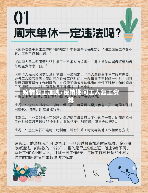 疫情复工加班/疫情期间工人复工安排-第1张图片