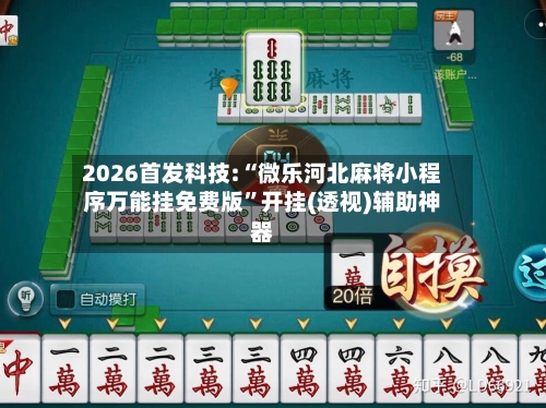 2026首发科技:“微乐河北麻将小程序万能挂免费版”开挂(透视)辅助神器-第3张图片