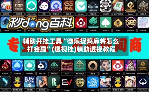 辅助开挂工具“微乐捉鸡麻将怎么打会赢”(透视挂)辅助透视教程-第2张图片