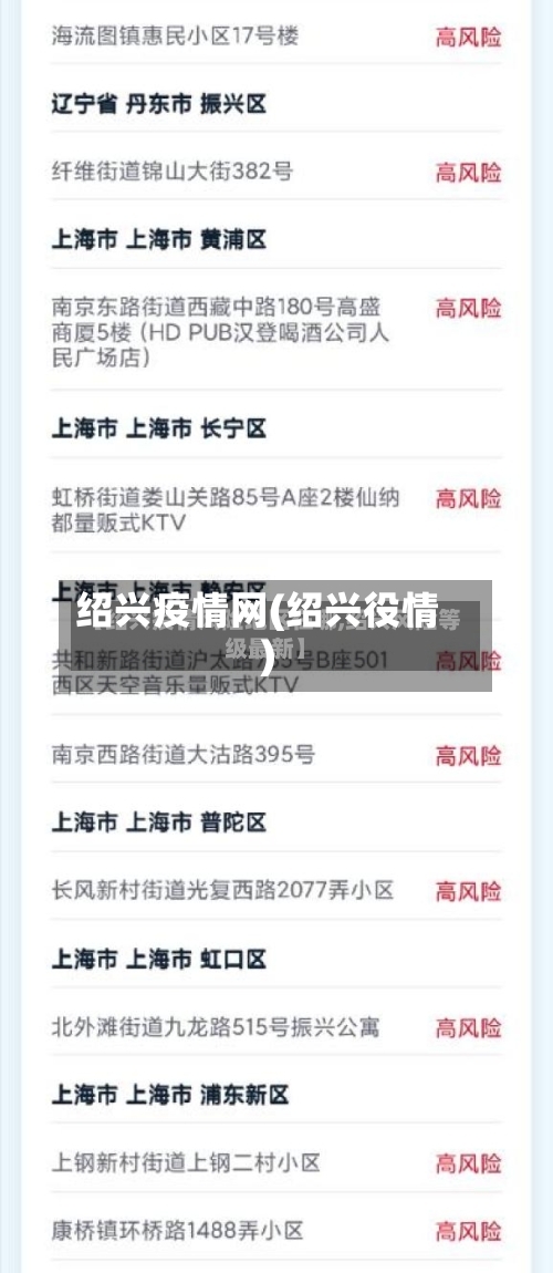 绍兴疫情网(绍兴役情)