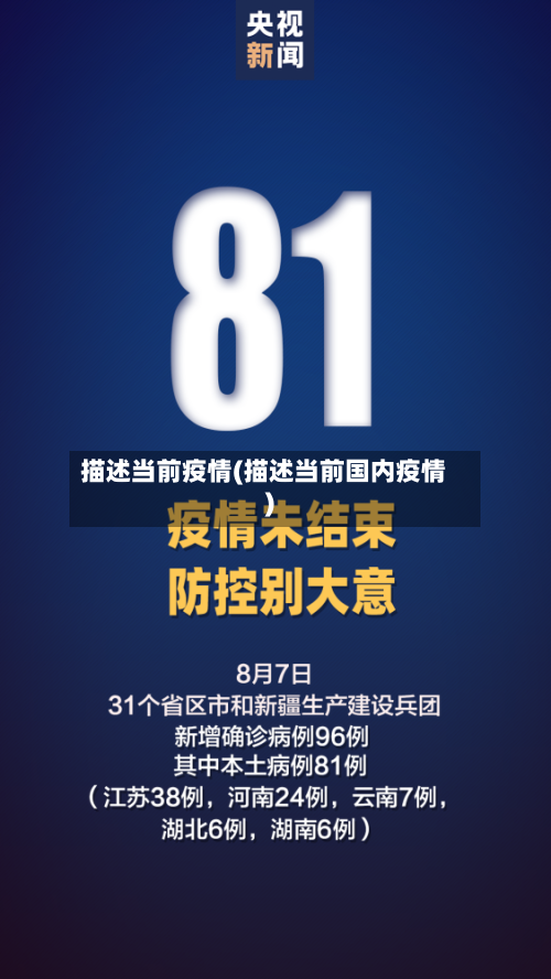 描述当前疫情(描述当前国内疫情)