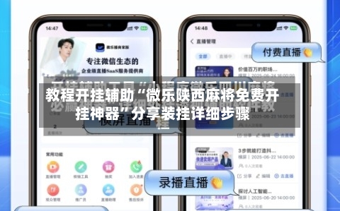 教程开挂辅助“微乐陕西麻将免费开挂神器”分享装挂详细步骤-第1张图片