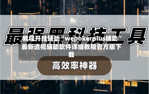 教程开挂辅助“wepokerplus辅助”最新透视辅助软件详细教程官方版下载-第2张图片
