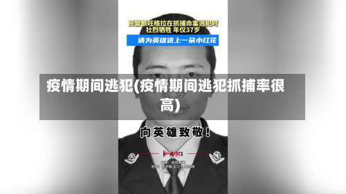疫情期间逃犯(疫情期间逃犯抓捕率很高)-第2张图片