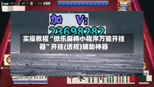 实操教程“微乐麻将小程序万能开挂器”开挂(透视)辅助神器-第2张图片