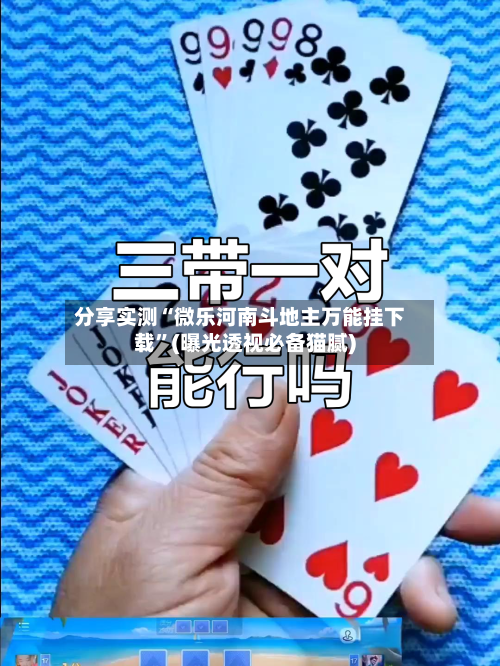 分享实测“微乐河南斗地主万能挂下载	”(曝光透视必备猫腻)-第2张图片