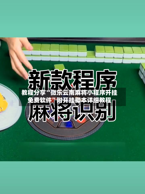 教程分享“微乐云南麻将小程序开挂免费软件”附开挂脚本详细教程-第3张图片
