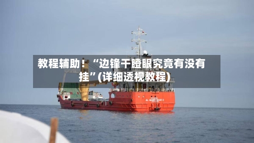 教程辅助！“边锋干瞪眼究竟有没有挂”(详细透视教程)