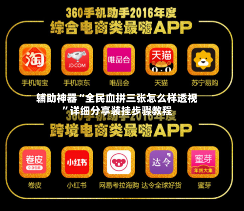 辅助神器“全民血拼三张怎么样透视”详细分享装挂步骤教程-第3张图片