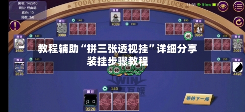 教程辅助“拼三张透视挂”详细分享装挂步骤教程-第3张图片