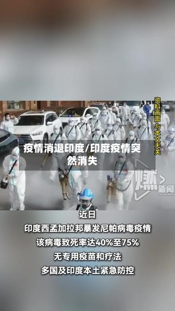 疫情消退印度/印度疫情突然消失