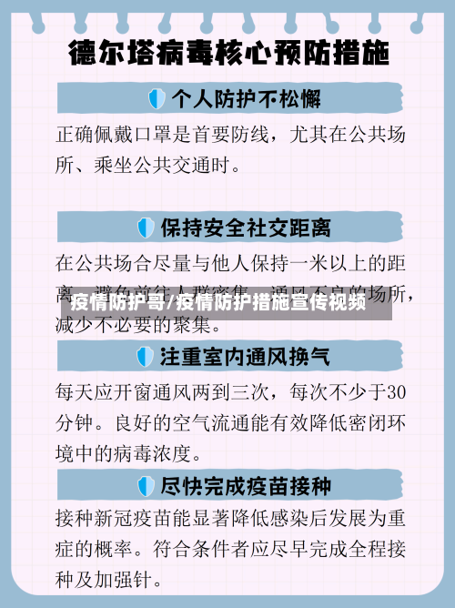 疫情防护哥/疫情防护措施宣传视频