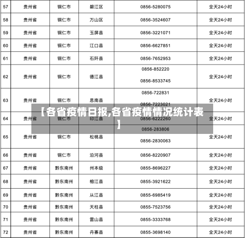【各省疫情日报,各省疫情情况统计表】-第2张图片