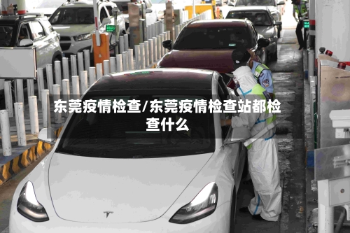 东莞疫情检查/东莞疫情检查站都检查什么-第2张图片