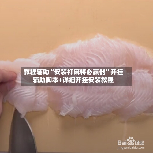 教程辅助“安装打麻将必赢器”开挂辅助脚本+详细开挂安装教程