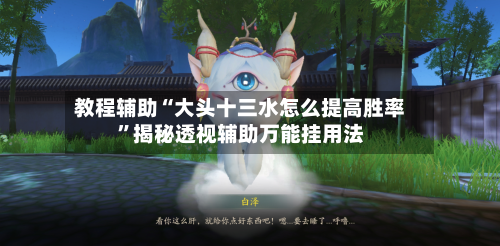 教程辅助“大头十三水怎么提高胜率”揭秘透视辅助万能挂用法-第2张图片