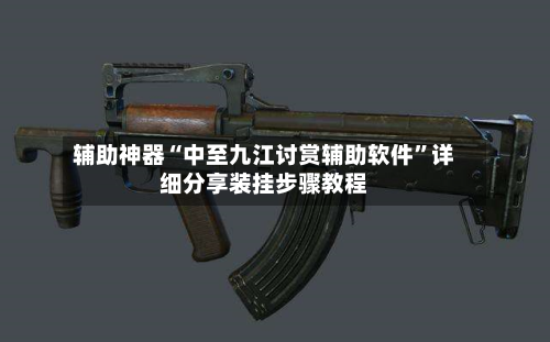 辅助神器“中至九江讨赏辅助软件”详细分享装挂步骤教程-第2张图片