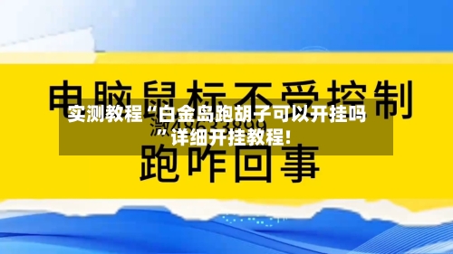 实测教程“白金岛跑胡子可以开挂吗”详细开挂教程!