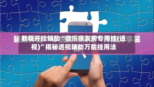 教程开挂辅助“微乐亲友房专用挂(透视)”揭秘透视辅助万能挂用法-第2张图片