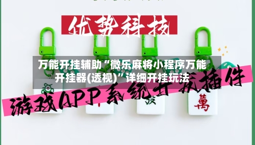 万能开挂辅助“微乐麻将小程序万能开挂器(透视)”详细开挂玩法-第2张图片