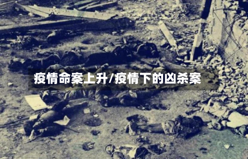 疫情命案上升/疫情下的凶杀案-第2张图片