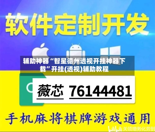 辅助神器“智星德州透视开挂神器下载”开挂(透视)辅助教程