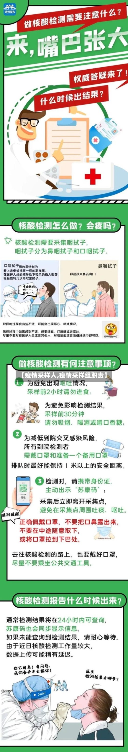 【疫情采样人,疫情采样组职责】-第3张图片