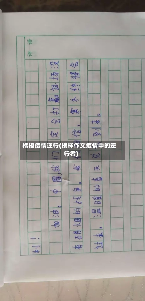 楷模疫情逆行(榜样作文疫情中的逆行者)-第2张图片