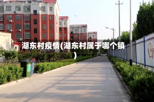 湖东村疫情(湖东村属于哪个镇)-第2张图片