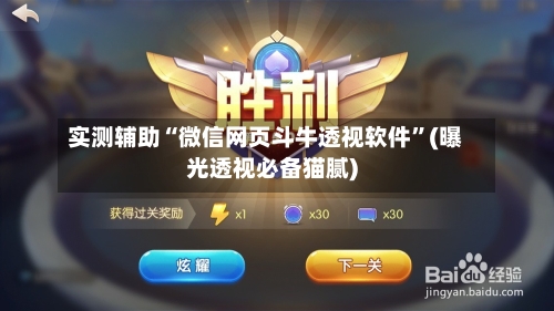 实测辅助“微信网页斗牛透视软件”(曝光透视必备猫腻)