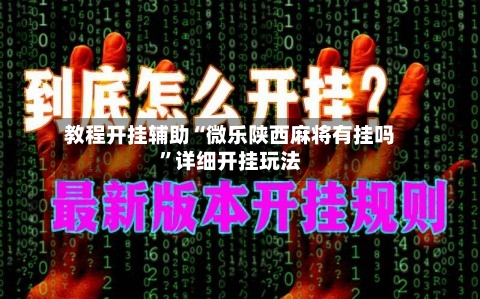 教程开挂辅助“微乐陕西麻将有挂吗”详细开挂玩法