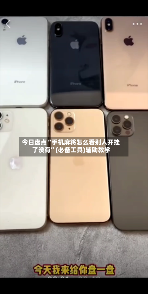 今日盘点“手机麻将怎么看别人开挂了没有”(必备工具)辅助教学-第2张图片