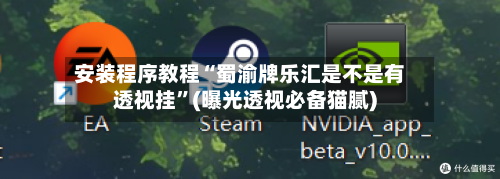 安装程序教程“蜀渝牌乐汇是不是有透视挂”(曝光透视必备猫腻)-第2张图片